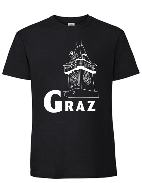 Graz Schloßberg Kontur